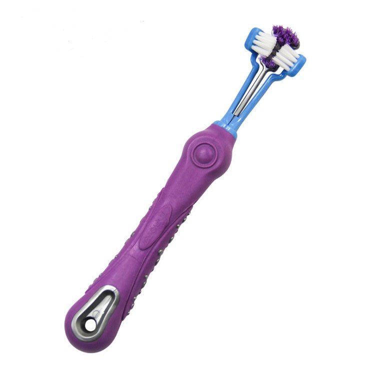 TripleClean – 3-Sided Toothbrush for Dogs