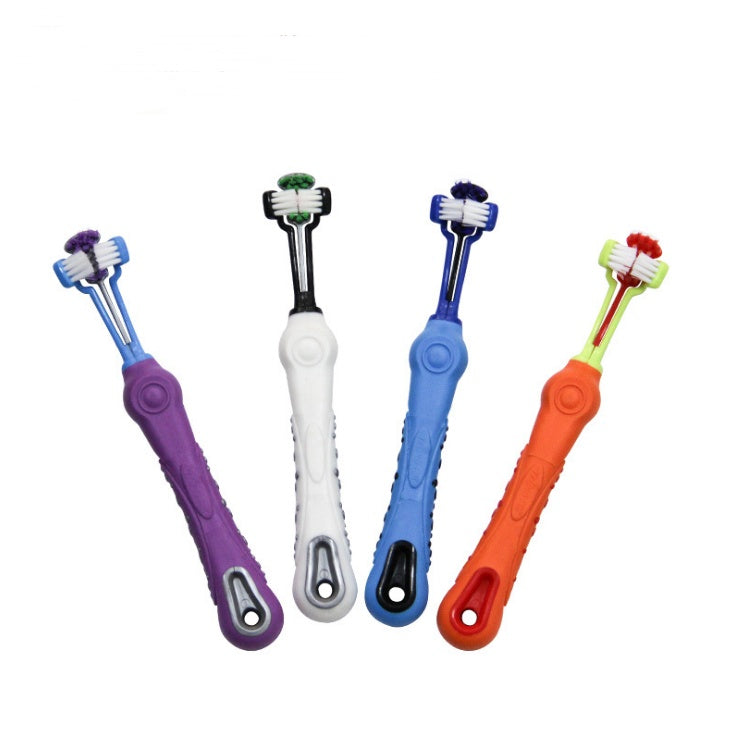 TripleClean – 3-Sided Toothbrush for Dogs