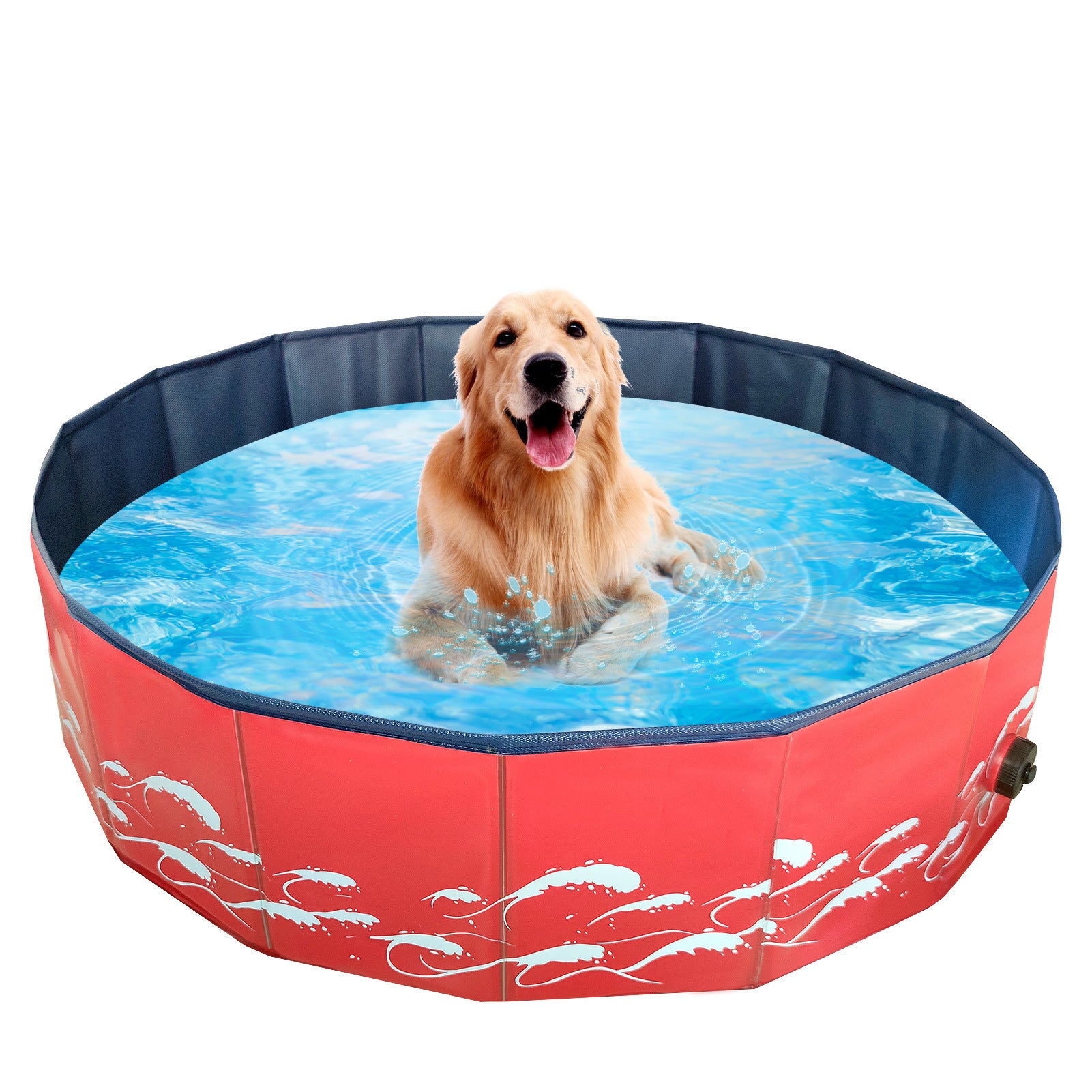 SplashPup – Foldable Pool for Pets & Kids