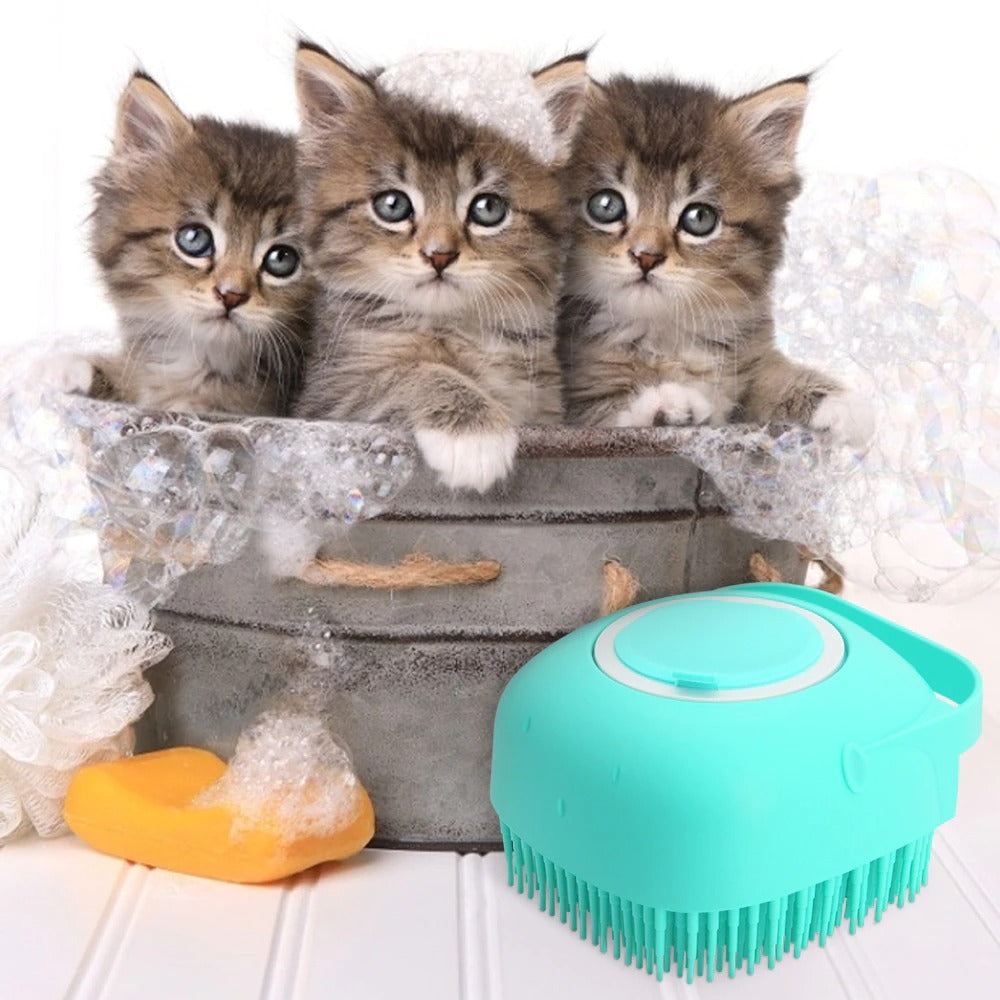LatherBuddy – Shampoo & Massage Brush for Pets