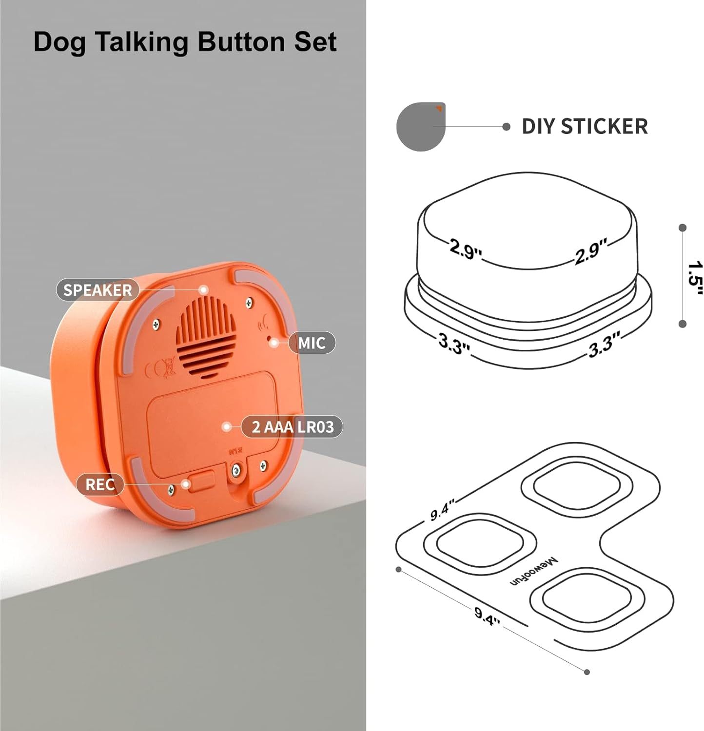 TalkiePaws – Communication Buttons for Smart Dogs