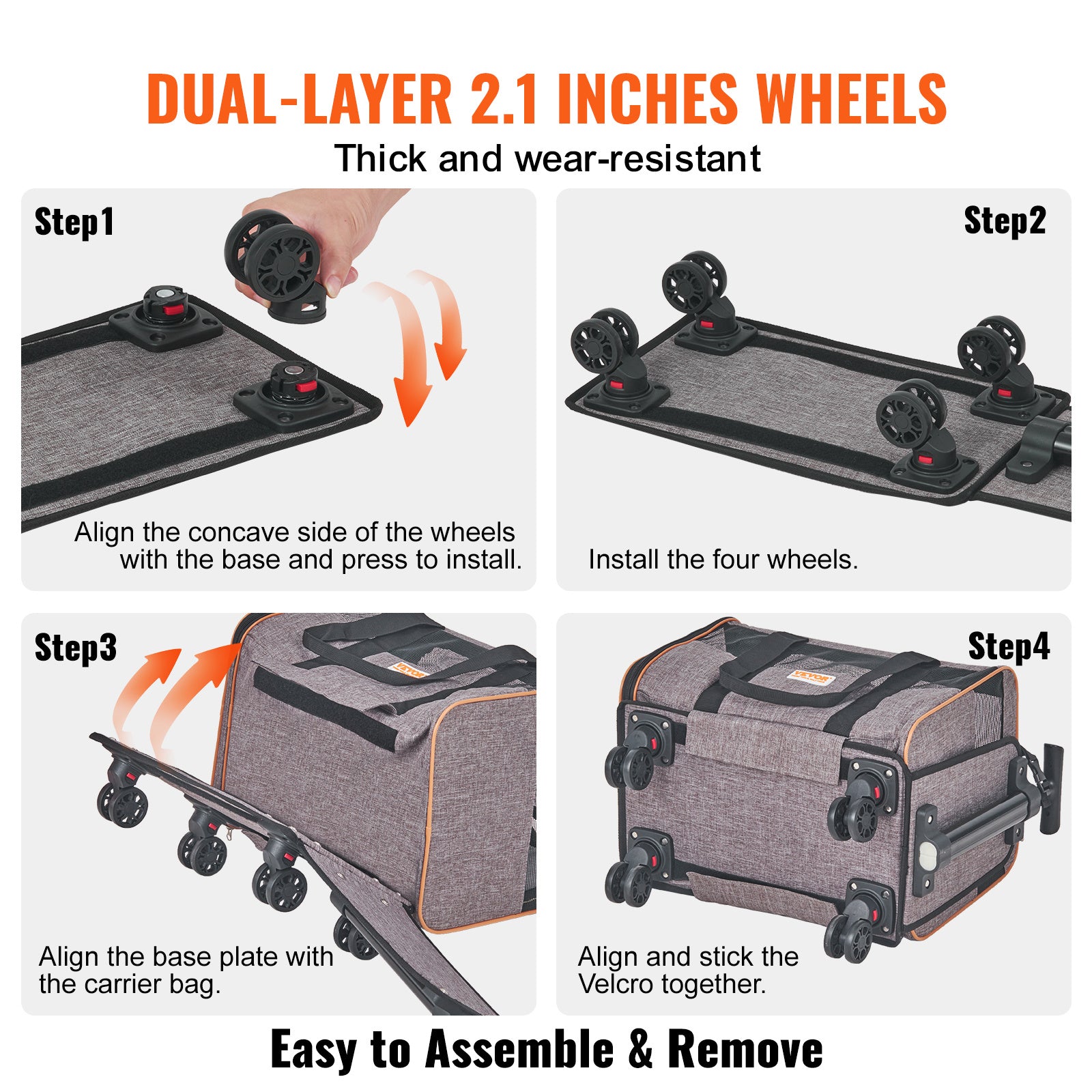 WheeliePet – Rolling Carrier for Easy Travel