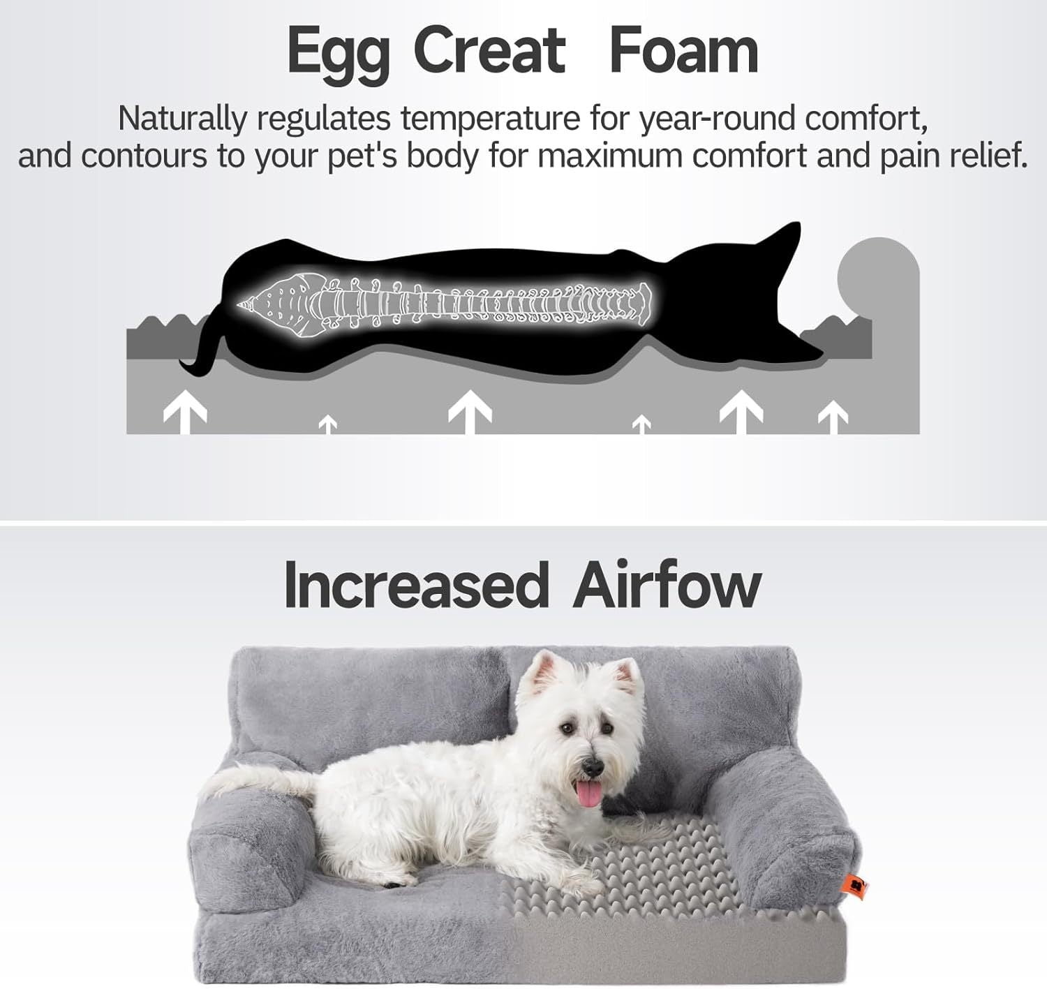 CozyCloud Bed – Comfy Orthopedic Spot for Dogs