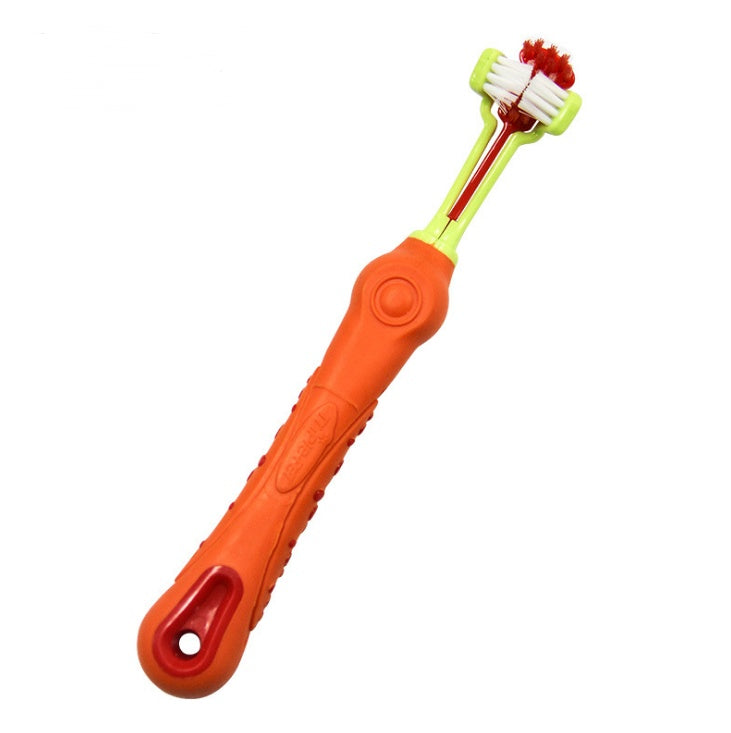 TripleClean – 3-Sided Toothbrush for Dogs