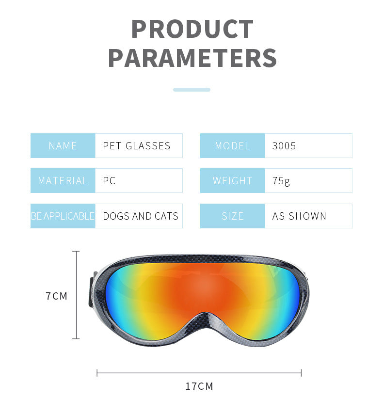 CoolWhiskers – Windproof Shades for Adventurous Dogs