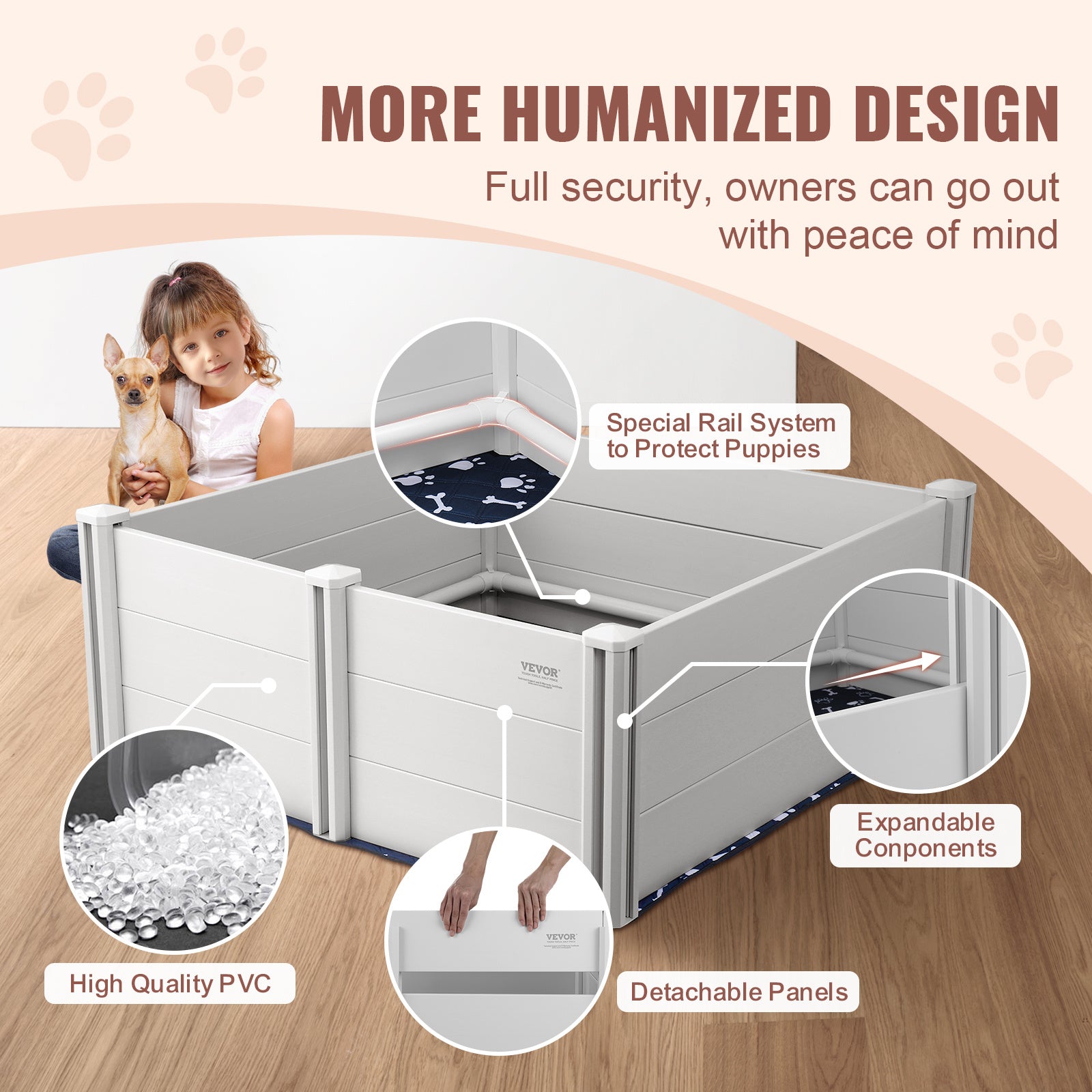 PuppyNest – Safe Whelping Box for New Moms