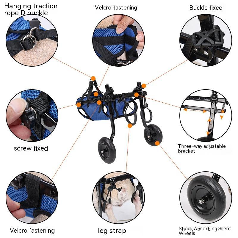 PawMobility – Pet Wheelchair Scooter for Easy Movement