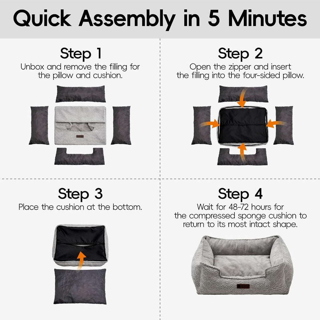 WarmNest – Calming Bed