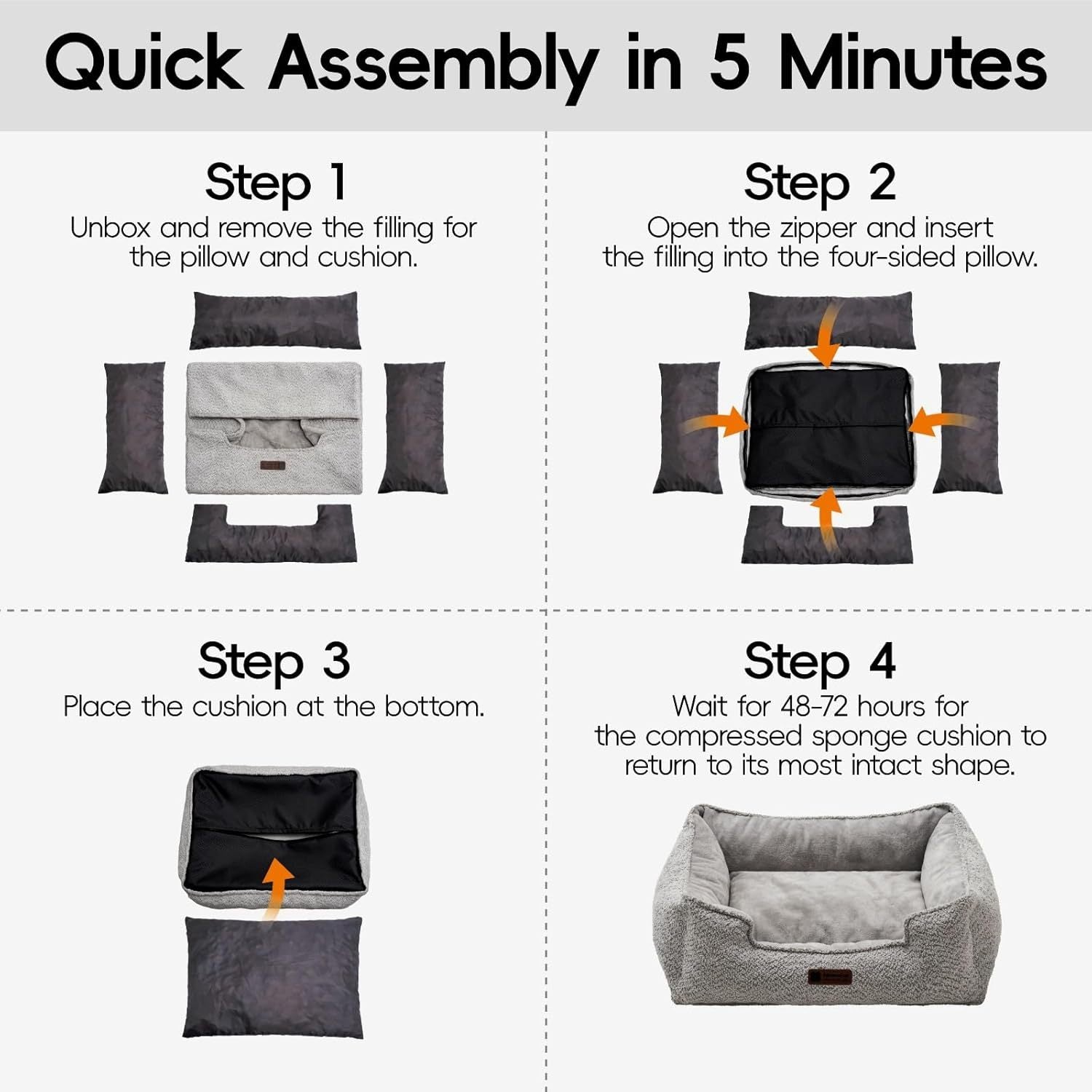 WarmNest – Calming Bed