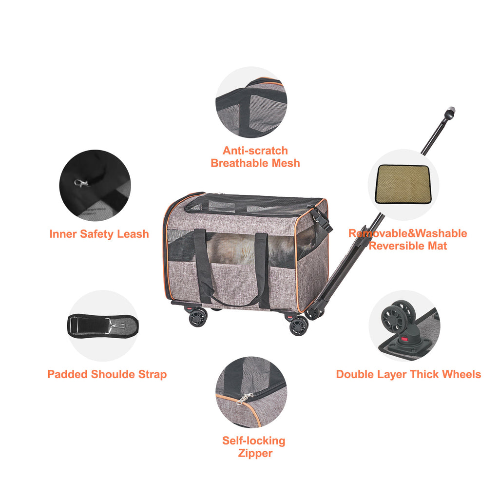 WheeliePet – Rolling Carrier for Easy Travel