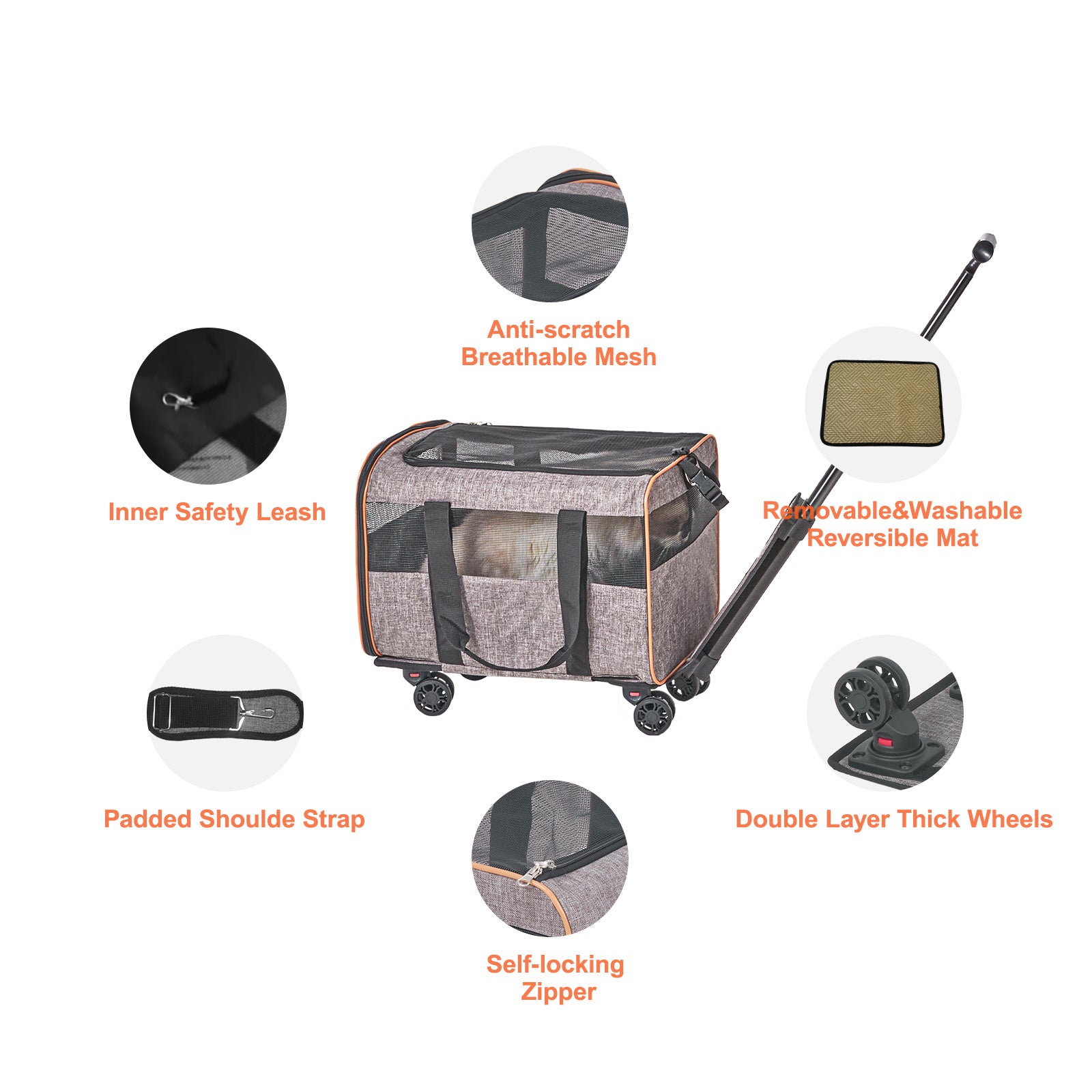 WheeliePet – Rolling Carrier for Easy Travel