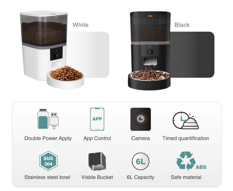 Video Camera Pet Feeder