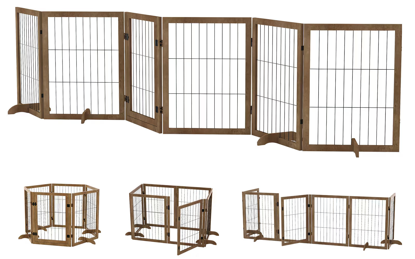 PupPass – Dog Gate with Easy-Walk Door