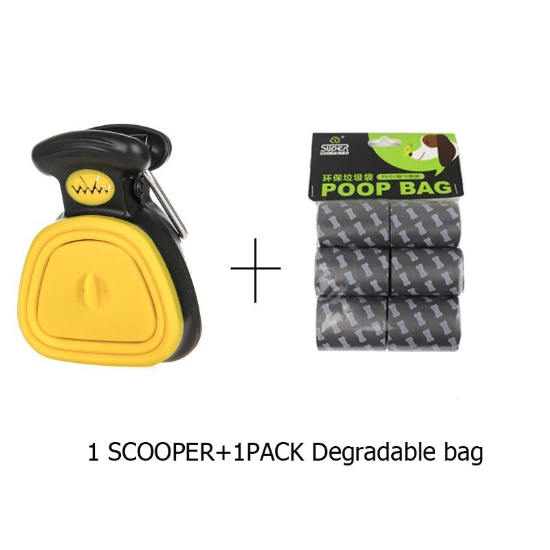 PoopGo – Foldable Travel Scooper for Pets