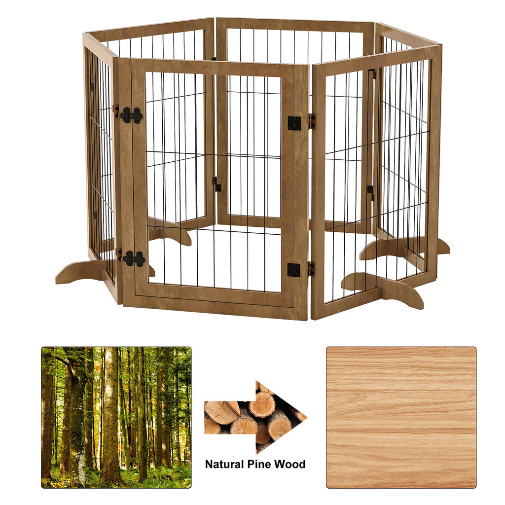 PupPass – Dog Gate with Easy-Walk Door