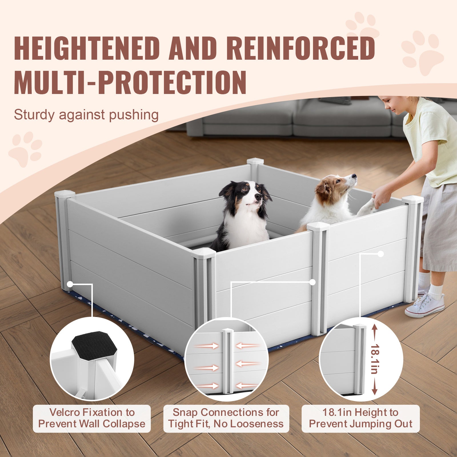 PuppyNest – Safe Whelping Box for New Moms