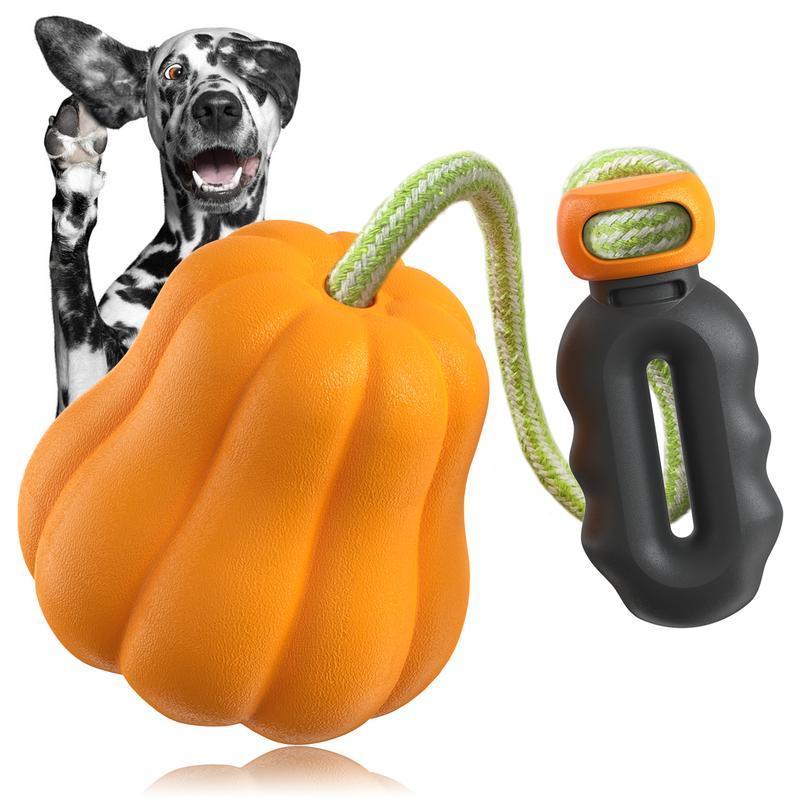 Pumpkin Dog Rope Fetch Exercise