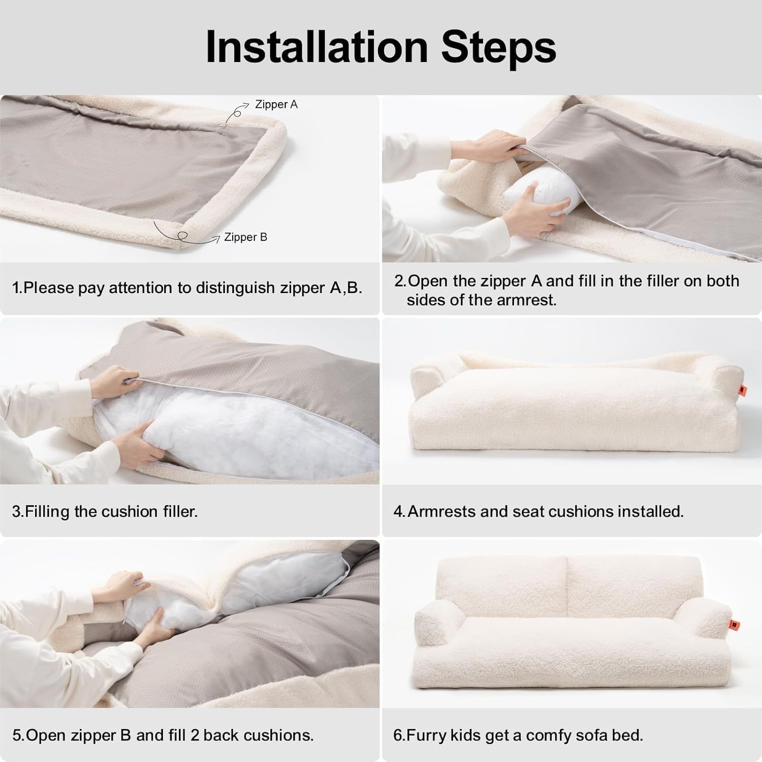 TinyNest – Waterproof Bed for Puppies & Kittens