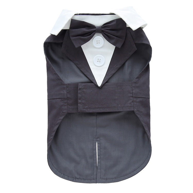 PupDapper – Tuxedo Dress for Fancy Occasions