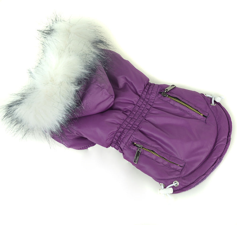 ZipCozy – Padded Cotton Jacket for Pets