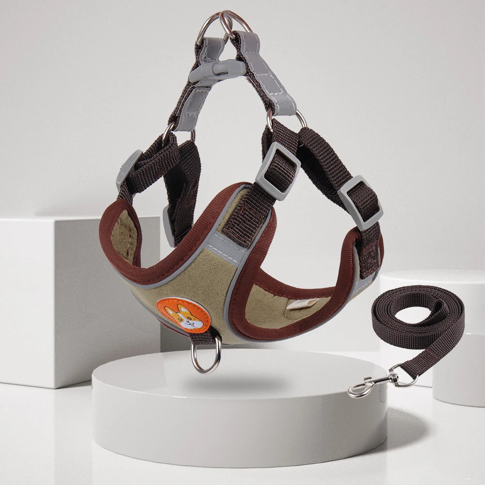 Pet Dog Harness And Leash