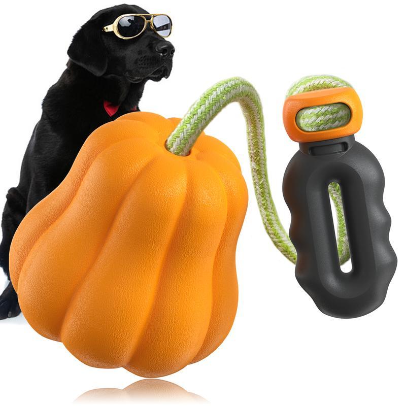 Pumpkin Dog Rope Fetch Exercise