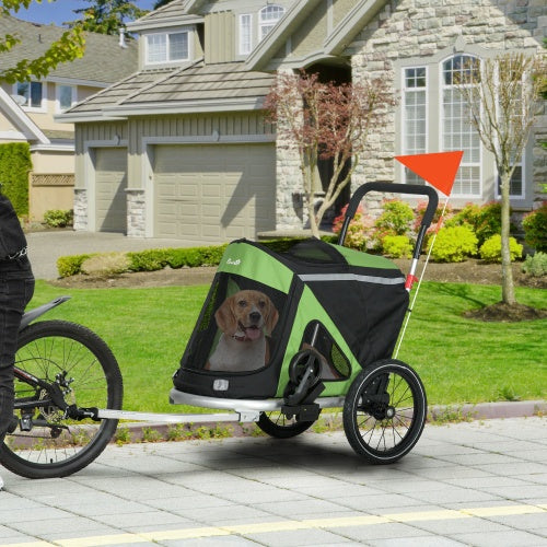 RollPup – Foldable Bike Stroller for Dogs