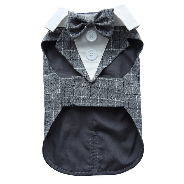 PupDapper – Tuxedo Dress for Fancy Occasions