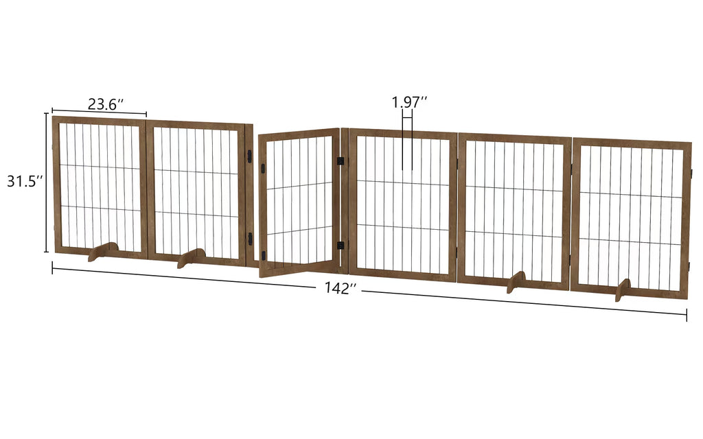 PupPass – Dog Gate with Easy-Walk Door