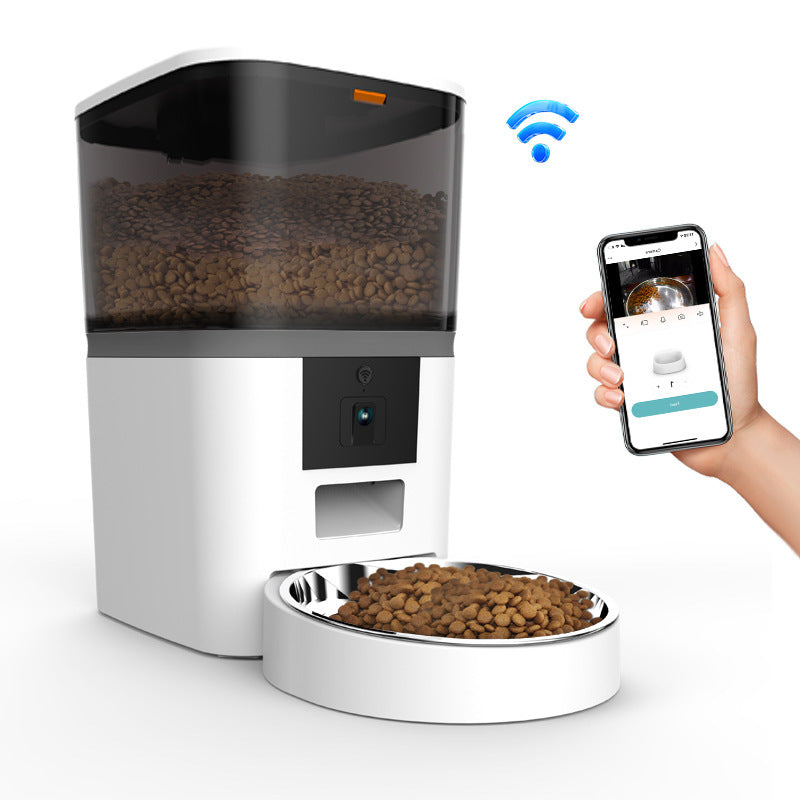 Video Camera Pet Feeder